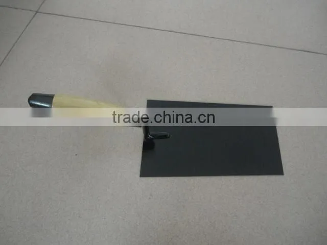 Carbon steel bricklaying trowel