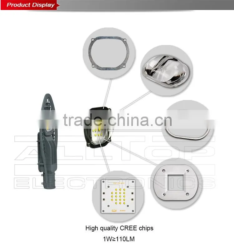 IP67 waterproof bridgelux cob 30W highway street led light