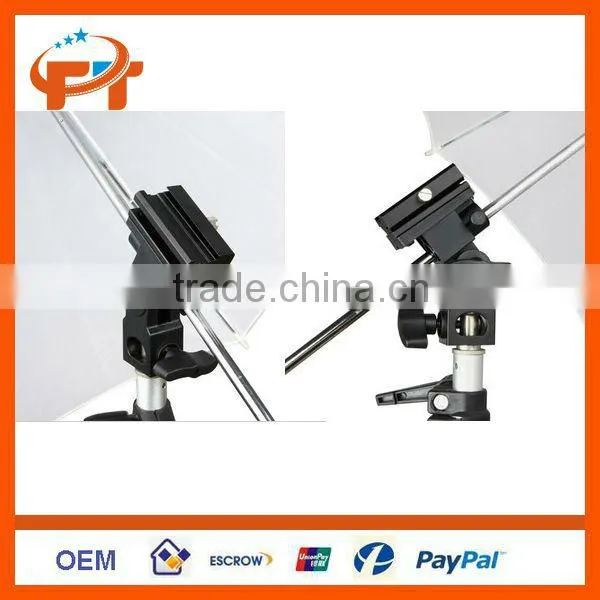 Flash Shoe Umbrella Holder Swivel Light Stand Bracket B Type For Hot-shoe flash