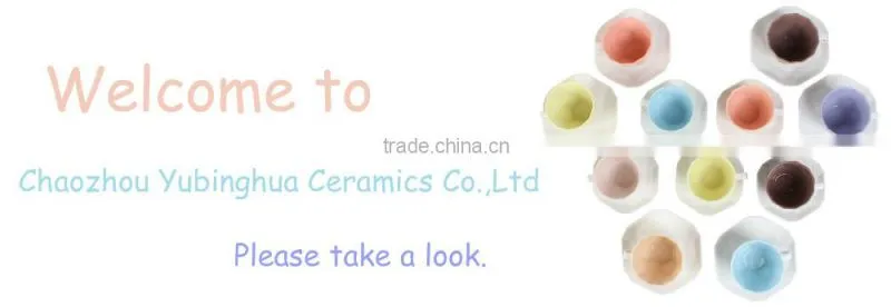Ceramic Tea Coffee Sugar Pots with Butterfly Pattern