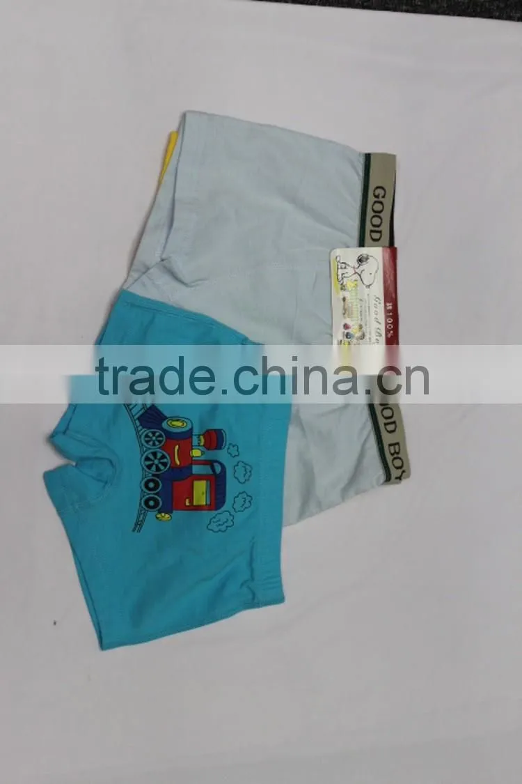 Factory Design Available 3-12 Year-old Softexible OEM Kintted Hello Kitty Children Thongs Underwear
