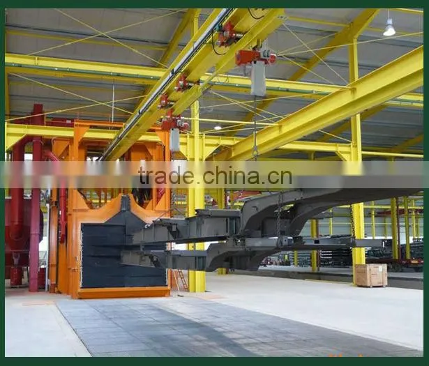 Q38 series hanging chain automatic shot blasting machine
