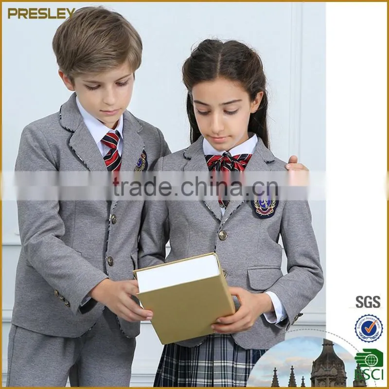 Presley OEM new arrival custom suit cheap 12 years clothes cotton blazers