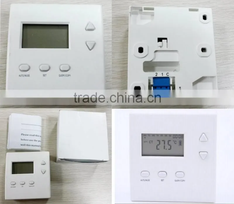 Electronic Room Thermostat (DD-01) weekly programmable