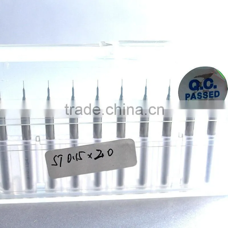 Cemented carbide laser drill pcb