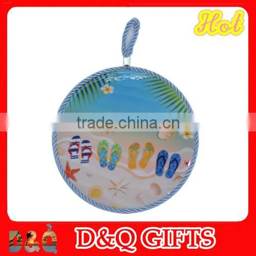 Flip-Flops Design Souvenir Ceramic Trivet
