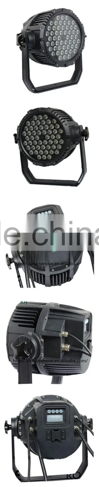 christmas lights effect light 54*3w IP65auto head lights christmas moving head lights