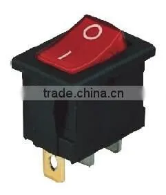 CNGAD KCD5 ON-OFF 3pins Miniature Boat Switch (6A mini rocker switch,250V rocker switch)(KCD5-102/N)