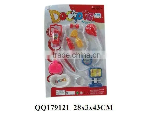 Plastic funny medical play set