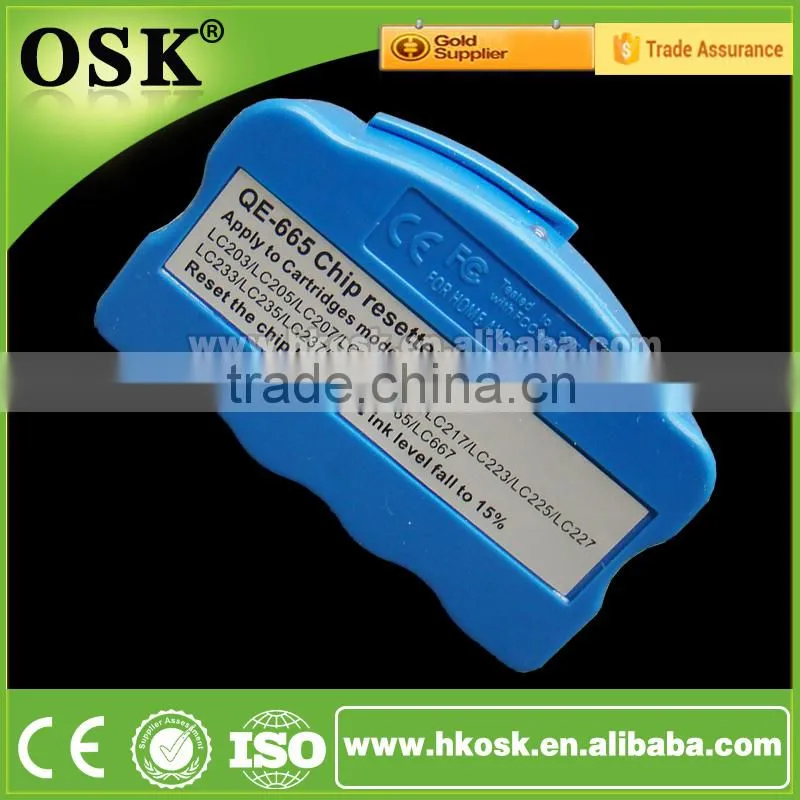 2015 NEW! Resetter for Brother LC223 LC225 LC227 Cartridge chip Resetter