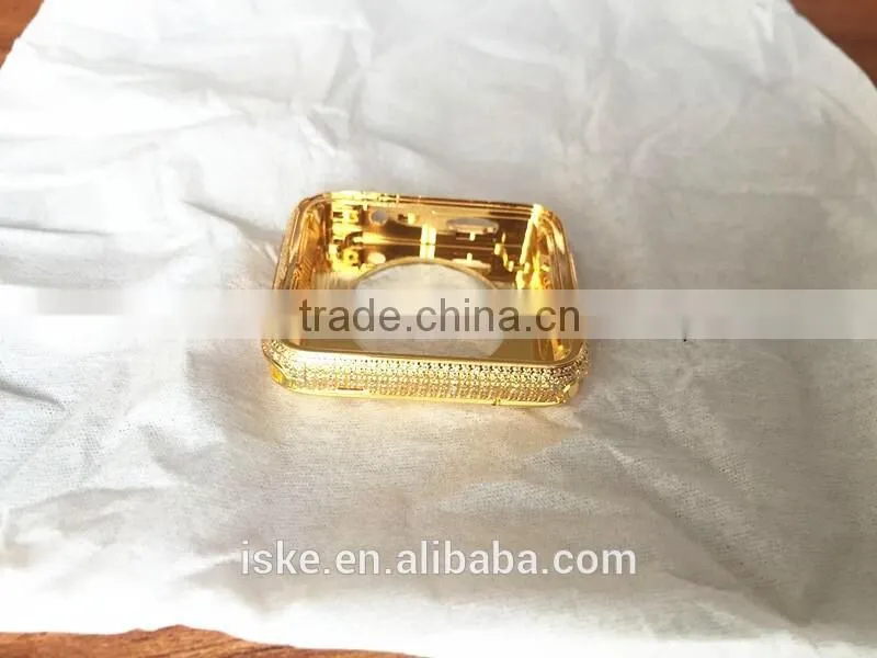 New design housing for apple watch gold case with full buttons