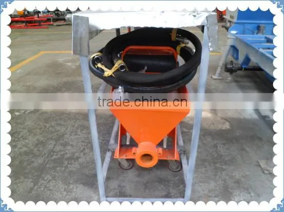 Spray gun of mortar plastering machine