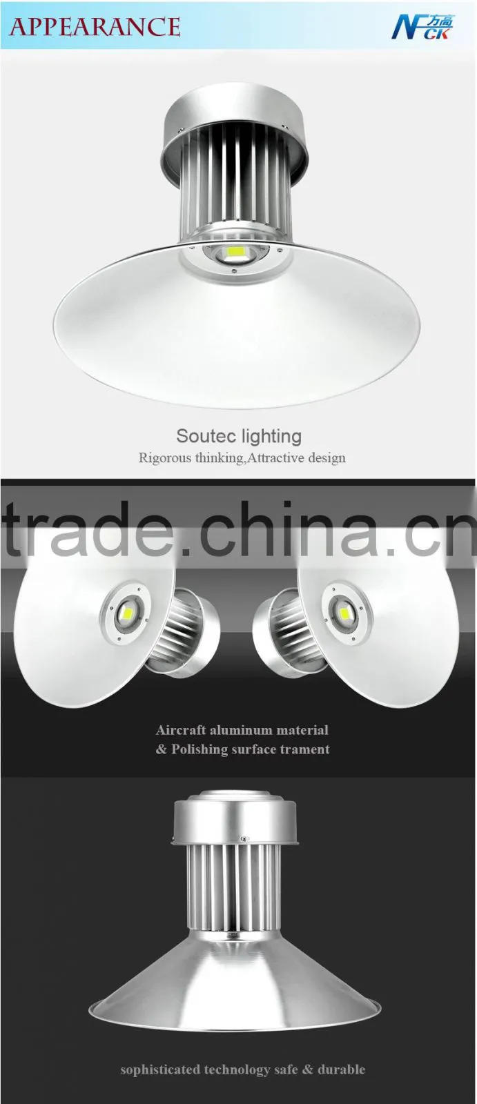 ShenZhen LED high bay 80W 150W 200W LED high bay Light