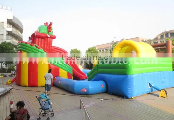 2015 PVC Giant water park inflatable swimming pool / large round pool for adult