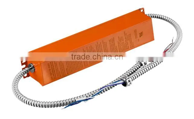 UL listed high&low power led emergency backup with red light test switch