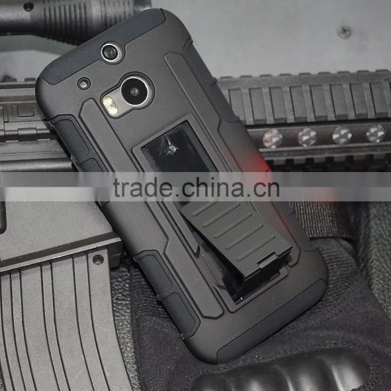 Tough case Future Armor Impact Combo phone Case for HTC ONE M8