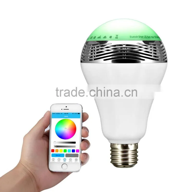 Bluetooth LED Lighting Bulb with Speaker