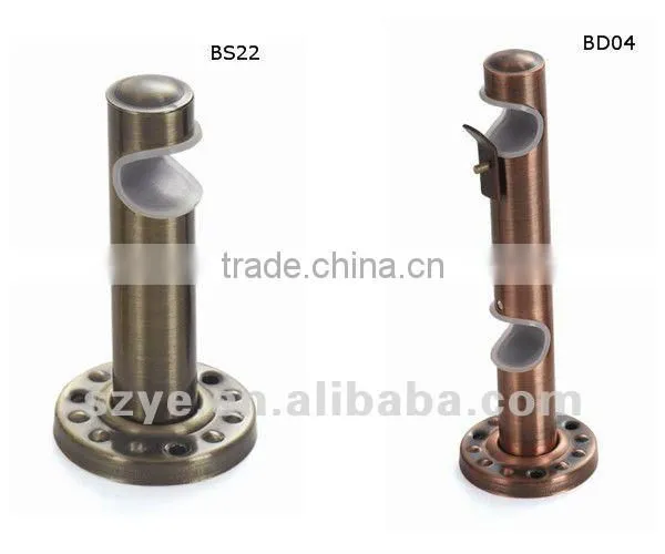 SZONE BD04 19&22mm metal double bracket for curtain rods
