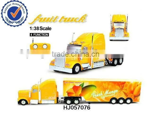 1:38 4ch R/C fruit truck on sale with light