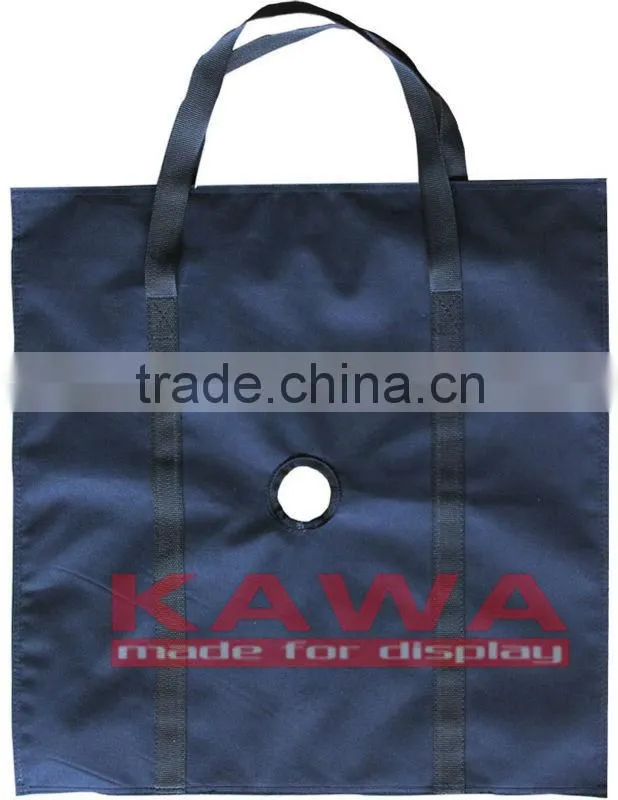 Flying banner pole sand bag for display