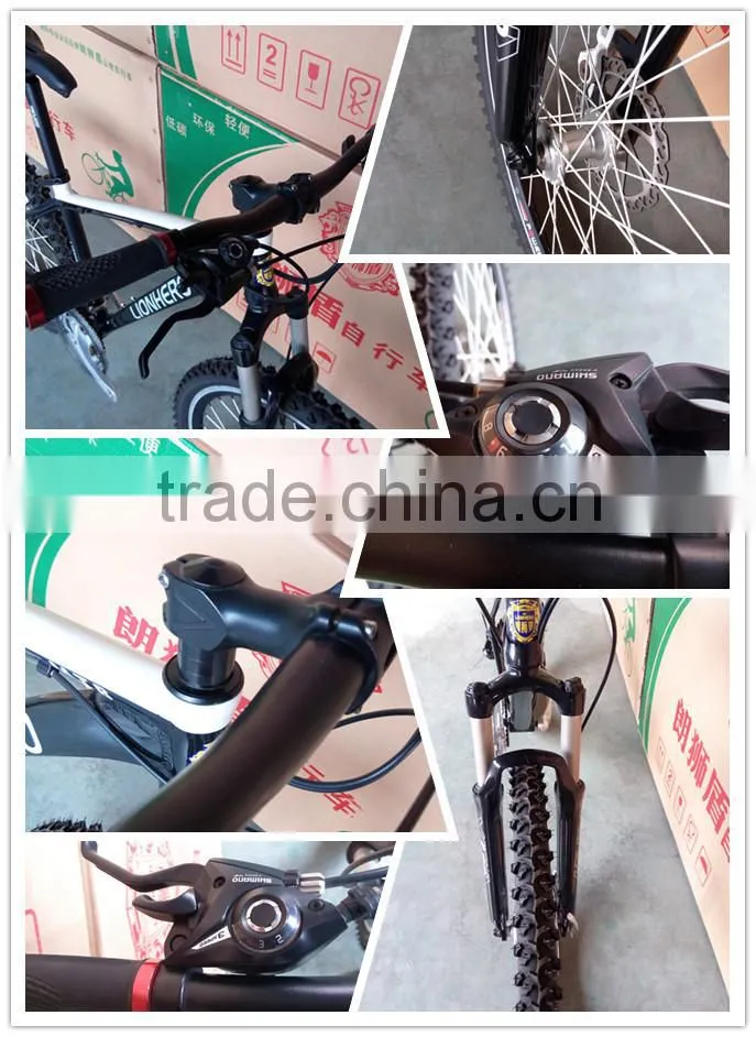 Cheap 26inch 24speed aluminum frame disc brake OEM mountain bicycle