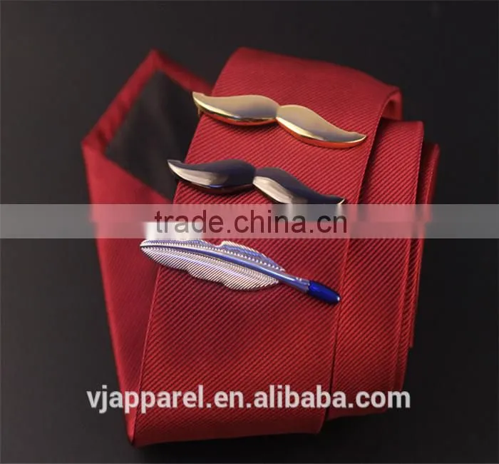 Custom Moustache Tie Clip