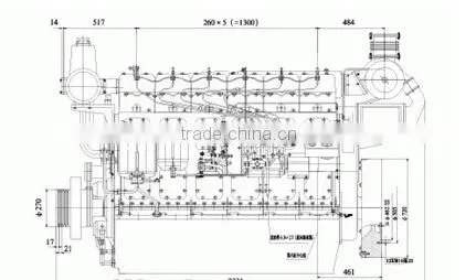 water-cooled Diesel Engine made in china