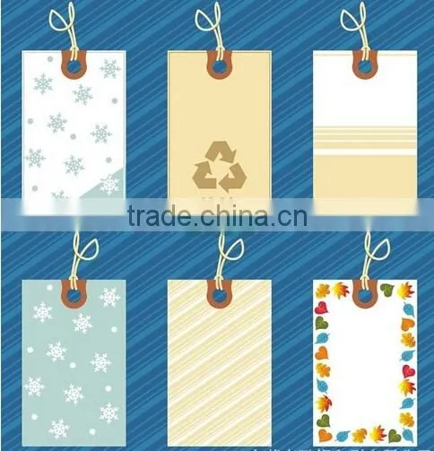 Custom Linen Fabric Hand Tag for Garment