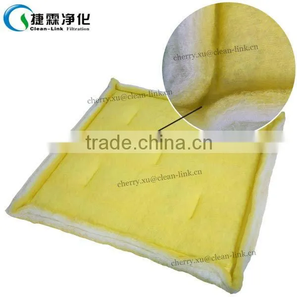 Synthetic fiber plank pre air filter and pannel filter and primary filter manufacture