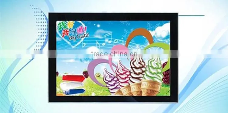 26" stand-alone wall-hanging LCD advertising player