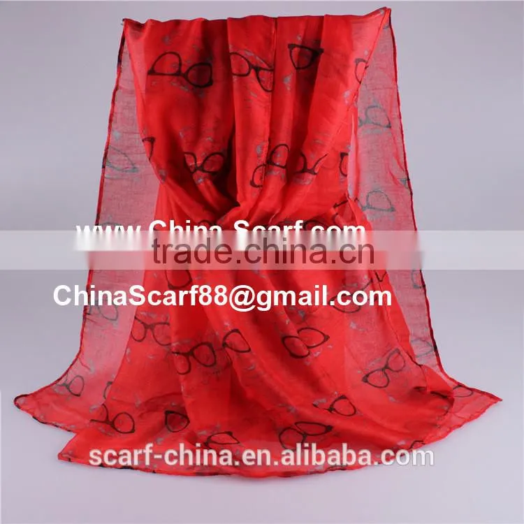 Wholesale viscose fabric scarf