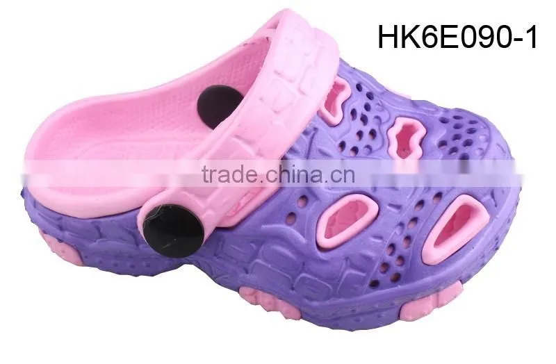 Kids Breathable Holiday Footwear Slip-on EVA Injection Garden Sandals Shoes EVA Clogs