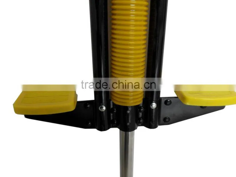 Black and yellow best vitality pogo stick