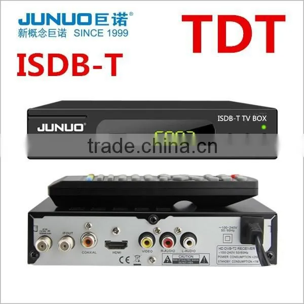 2016 bestselling manufacture OEM HD MEPG4 Digital TV Box ISDB-T Set Top Box Japan Brazil Argentina Peru Venezuela