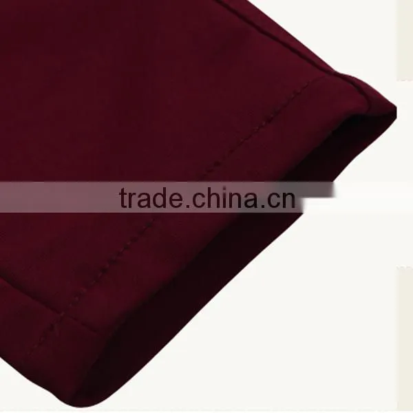 cotton pants wine sexy long pant for young lady