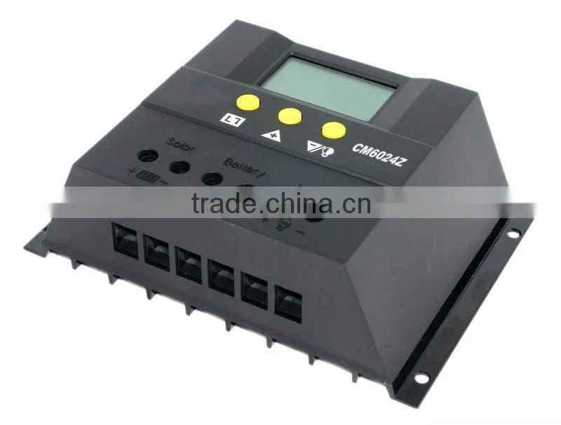 CM6024Z 60A 12V/24V auto switch LCD display solar regulator