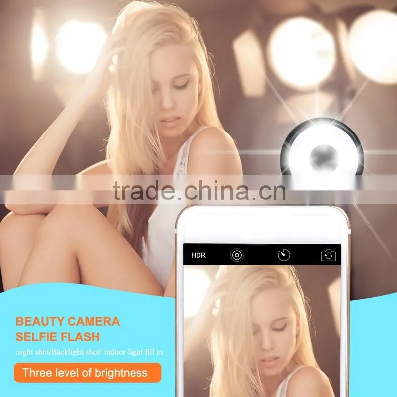 China Factory Alibaba Top Selling LED Selfie Flash Light For Phone Camera Selfie