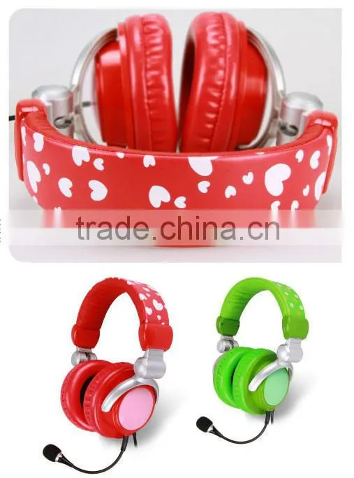 WIth Microphone language laboratory headset with nature sound