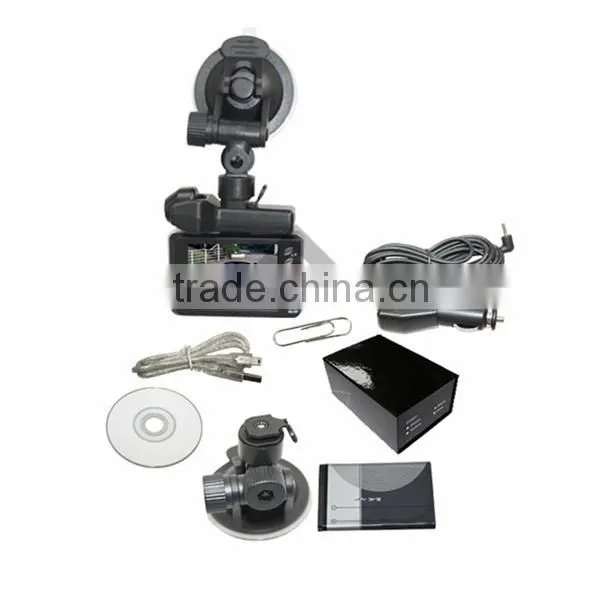 2.8 inch TFT LCD Screen Dual-lens HD Car Mini DV Camera
