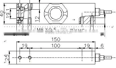 T 704 load cell,single load cell ,single weighting sensor with 10kg,20kg,50g,100kg