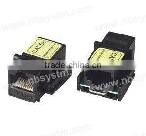 Cat5e RJ45 UTP in-line Keystone Jack