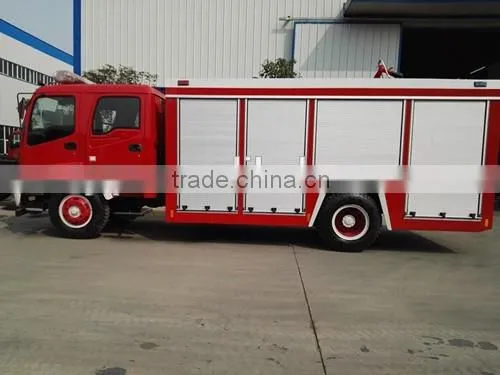 Double cab fire fighting truck for sale