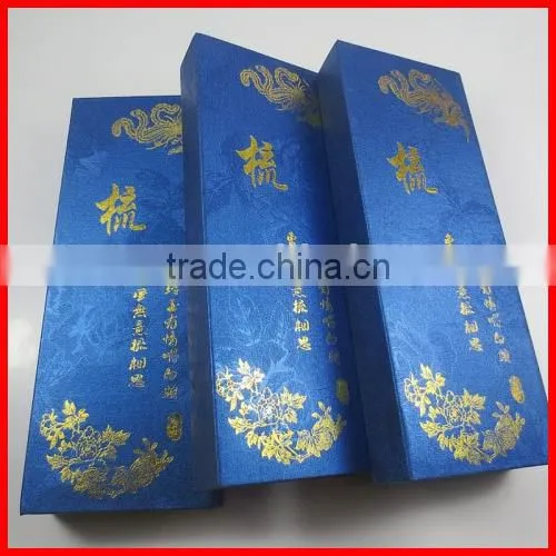 2014 hot-sale new design delicate comb costumized packaging gift paper box