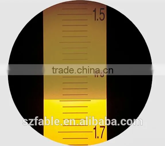 Gemological Refractometer with refractive index liquid