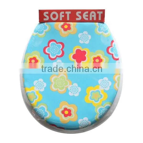 european Size colorful seaworld Printing toilet seat cover
