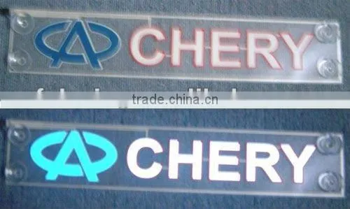 el car sticker light