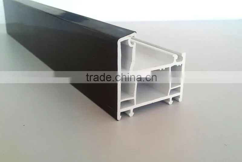 High quality Upvc profile double insulating glasses hot design doors and windows