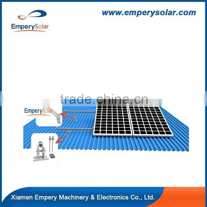 High quality solar adjustable mounting bracket for home use