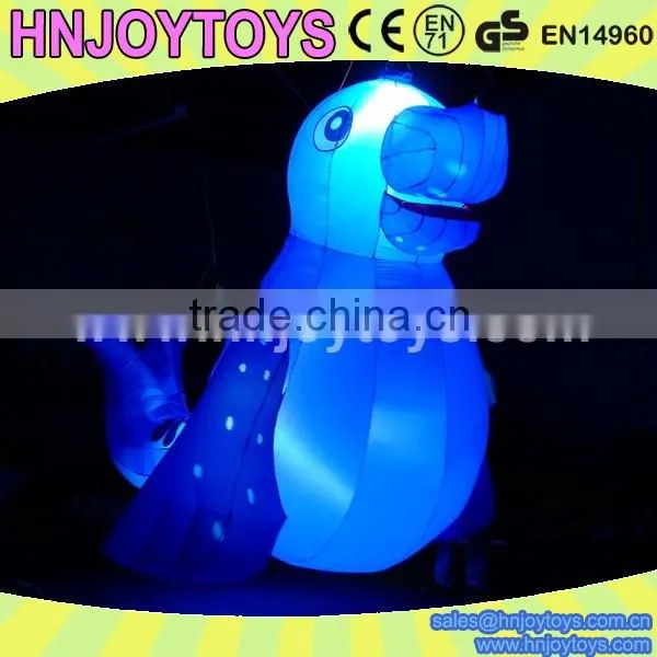 animal shaped helium balloon ,sea lion lighted outdoor christmas decorations