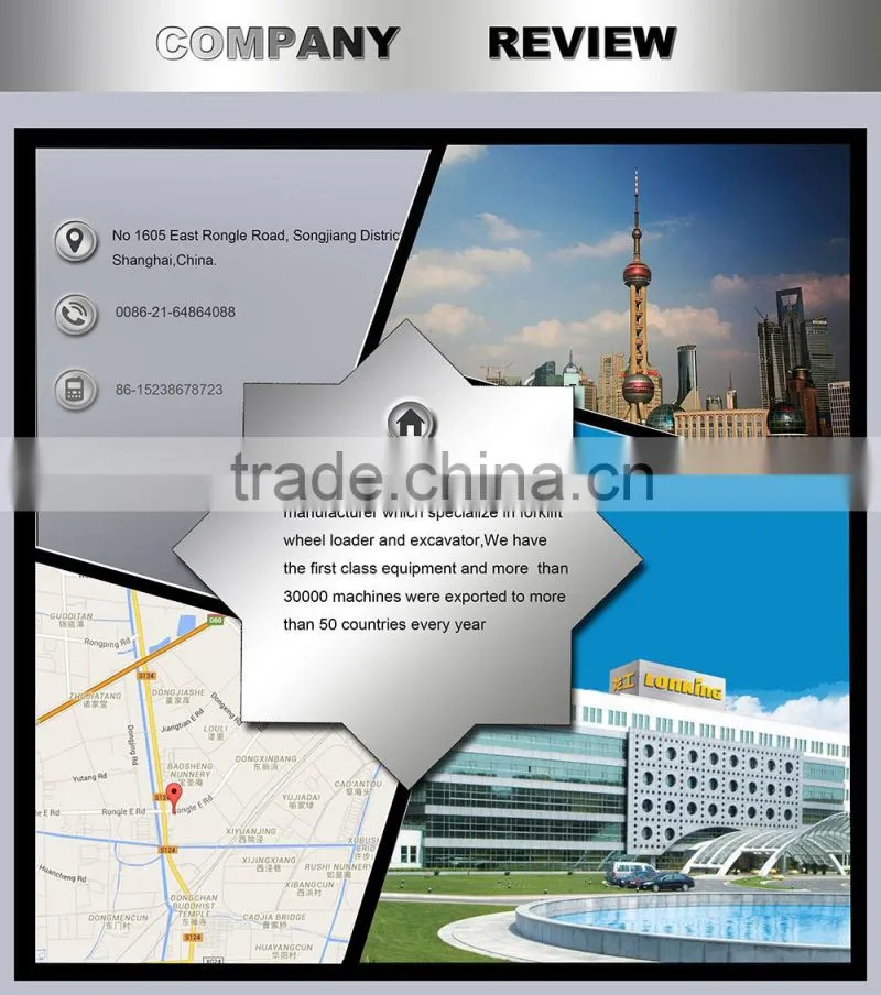 LG6150 china Lonking excavator for sale with CE